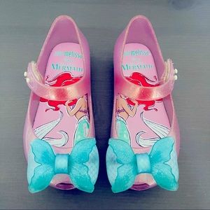Disney Mini Melissa Ariel shoes 👠🧜🏼‍♀️